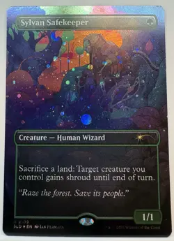 🌟 Sylvan Safekeeper New Upgraded Foiling (Galaxy 💫 Foil) Secret Lair MTG 🌟 - Image 1