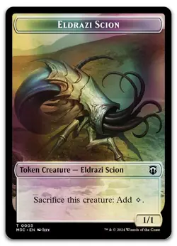 Eldrazi Scion (Ripple Foil) // Eldrazi Spawn Double-Sided Token NM Modern Horizo - Image 1