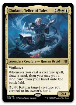 Chulane, Teller of Tales #202 (NM) Murders Karlov Manor MKC Magic MTG - Image 1