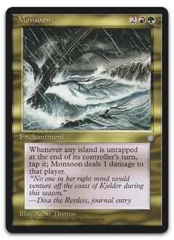 Monsoon #376 (NM) Ice Age ICE Magic MTG - Image 1