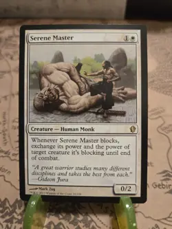 MTG Serene Master Commander 2013 Regular Rare NM - Image 1