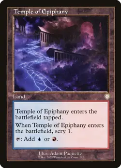 MTG Temple of Epiphany ** The Brothers' War Commander ** English (NM) - Image 1