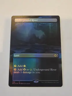 Underground River (Borderless) The Brothers' War Foil - Image 1