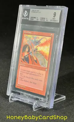 MTG Ice Age 1995 Pyroblast BGS 9.0 MINT Silver Age Iconic Staple - Image 3