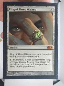 Ring of Three Wishes Magic 2014 M14 Small Seller 💌 Fast Free Shipping! - Image 2