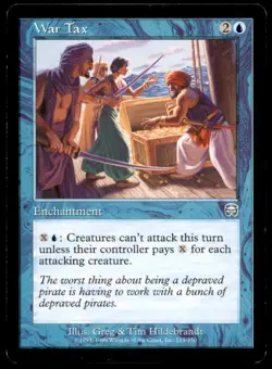 War Tax LP Light Play Mercadian Masques MTG [10047] - Image 1