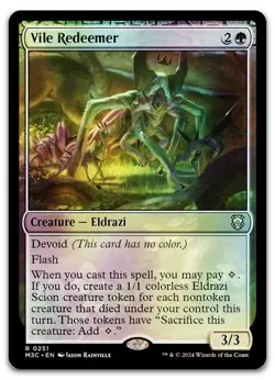 Vile Redeemer (Ripple Foil) #251 (NM) Modern Horizons 3 M3C Magic MTG - Image 1
