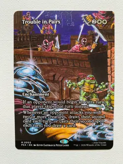 MTG Trouble in Pairs 3 | NM | Teenage Mutant Ninja Turtles: SM - Image 1