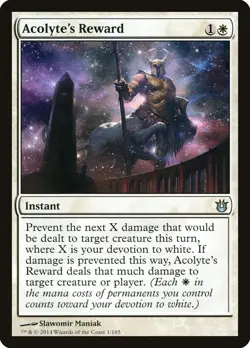 MTG Acolyte's Reward ** Born of the Gods ** English - Image 1