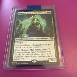 x1 Mutagen Man, Living Ooze - Extended Art R MTG Teenage Mutant Ninja Turtles M/ - Image 1