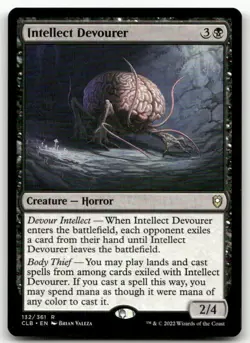 Intellect Devourer #132 (NM) Baldur's Gate CLB Magic MTG - Image 1