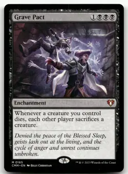 Grave Pact #165 (NM) Commander Masters CMM Magic MTG - Image 1