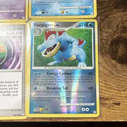 Pokemon - 12 Card Lot - Mysterious Treasure - Including Reverse Holo Feraligatr - Image 2