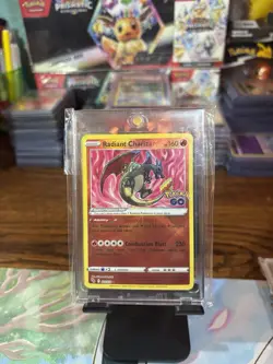 Radiant Charizard 011/078 Pokemon GO UltraRare Holo Set Shiny Pokemon Card TCG🔥 - Image 1