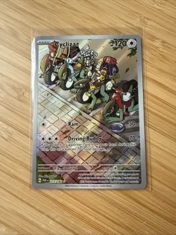 Cyclizar Special Illistration Rare Paradox Rift 215/182, NM Pokemon Card - Image 1