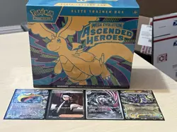 Pokemon: Ascended Heroes SEALED ETB With SIR And Ultra Rare Goodies - Image 1