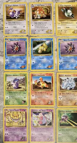 Pokemon TCG Gym Challenge/Heroes Bundle x 25 - Image 4