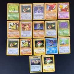 Pokemon Card Team Rocket Bundle Job Lot x 17 Cards TCG Vintage 2000 - Image 1