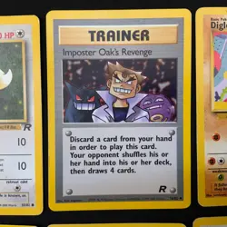 Pokemon Card Team Rocket Bundle Job Lot x 17 Cards TCG Vintage 2000 - Image 5