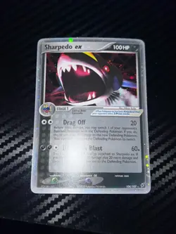 Sharpedo ex 104/107 Deoxys Holo Vintage Pokemon TCG - Image 1