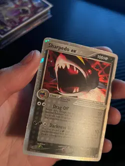 Sharpedo ex 104/107 Deoxys Holo Vintage Pokemon TCG - Image 5