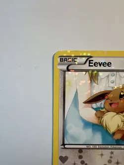LP Pokemon card TCG Eevee RC14/RC25 Legendary Treasures Holo Radiant Collection - Image 4