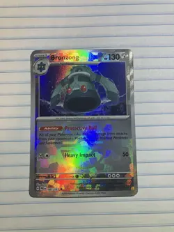 Pokemon TCG Bronzong Reverse Holo Master Ball 067/131 Prismatic Evolutions NM - Image 1