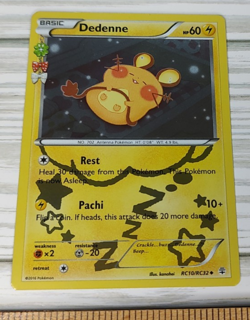 Pokemon Dedenne RC10/RC32 Uncommon Holo Generations: Radiant Collection TCG Card - Image 1