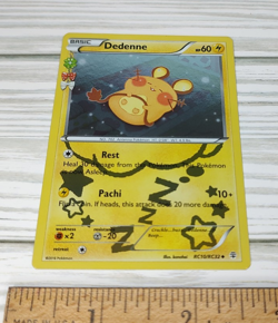 Pokemon Dedenne RC10/RC32 Uncommon Holo Generations: Radiant Collection TCG Card - Image 2
