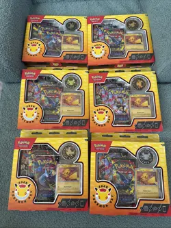 6x 2026 Pokemon Day Collection Sealed Box - Image 1