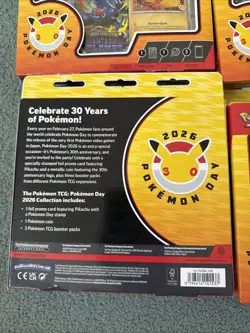 6x 2026 Pokemon Day Collection Sealed Box - Image 2