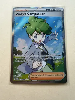 Pokemon TCG Wally's Compassion 176/132 Ultra Rare Holo Me01: Mega Evolution 2025 - Image 1