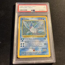1999 Pokemon Fossil Articuno Holo #2 PSA 7 NM Vintage WOTC Legendary Bird - Image 1