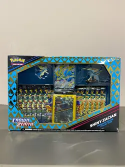 Pokemon Crown Zenith Shiny Zacian Premium Figure Collection - Image 1