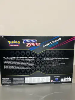 Pokemon Crown Zenith Shiny Zacian Premium Figure Collection - Image 2