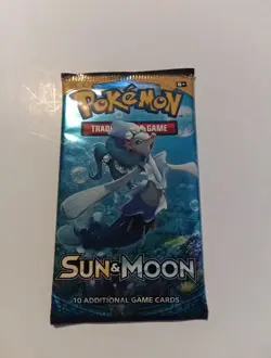 Pokemon TCG - Sun and Moon - Base Set Booster Pack - Image 1