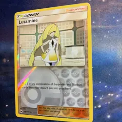 Pokemon: Lusamine - 96/111 - Uncommon - Rev Holo - Crimson Invasion - Image 3