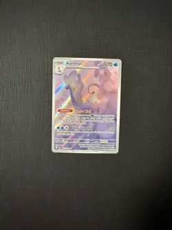 Pokemon TCG Aurorus 092/088 Full Art Illustration Rare Holo Perfect Order NM - Image 1