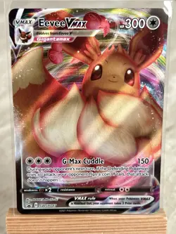 Pokemon TCG Pikachu SwSh:286 + Eevee SwSh:087 Black Star Holo Promo Set - NM - Image 2