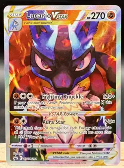 Lucario Vstar SWSH291 Crown Zenith ETB Promo Pokemon TCG NM - Image 1