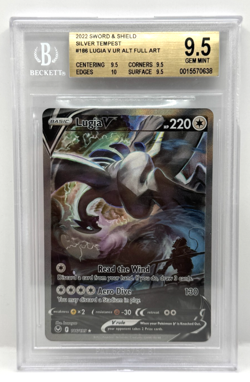 Pokemon Lugia V Alternate Full Art 186/195 Silver Tempest BGS 9.5 - Image 1