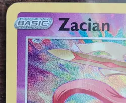 Zacian 082/185 - Amazing Rare Holo - Pokemon TCG - Vivid Voltage - NM - Image 5