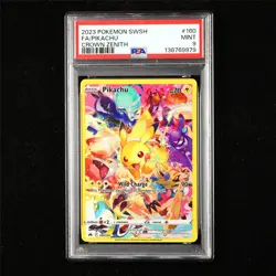 PSA 9 MINT 2023 Pokemon ENG Pikachu F 160/159 - Image 1