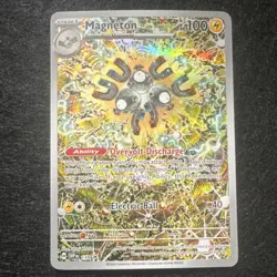 🔥Pokemon Magneton 159 SV: Scarlet & Violet Promo Full Art Holo (Shinji Kanda)🔥 - Image 1