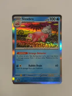 Pokemon TCG - Slowbro 43/198 S&V Base Set - Rare Holographic TCG NM Holo - Image 2