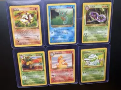 Pokemon 1999 Early 1st Editions Lot Of 6 - Image 1