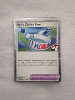 Hop's Choice Band 148/159 - Play! Prize Pack Series - Cosmos Holo - Pokemon TCG - Image 1