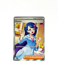 Fennel 162/086 Ultra Rare Pokemon SV: Black Bolt NM - Image 1