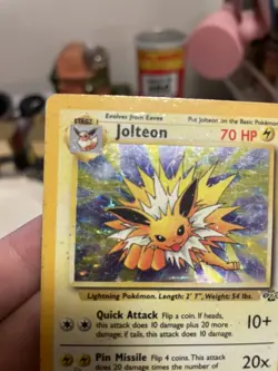 Jolteon 4/64 Jungle Holo HP/DMG Pokemon TCG - Image 3