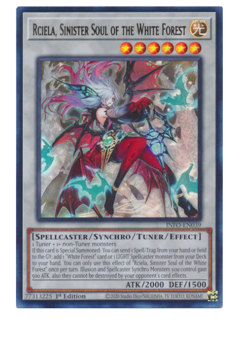 Rciela, Sinister Soul of the White Forest - INFO-EN039 - Ultra Rare YuGiOh - Image 1